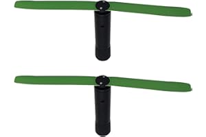 ISOTRONIC Repelente 2.0 Anti Moscas con Accesorio para Botella | Ventilador para Proteger Alimentos al Aire Libre | Mosquitera para Proteger Comida | Ahuyentador para espantar Avispas | Set de 2