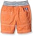 Kite Baby-Boys Zig Zag Shorts, Orange, 12-18 Months
