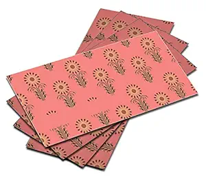 Brown Cloud Exclusive Digitally Printed Pink Shagun/Money/Gift Envelope/Cover/Lifafa for Kids/Gift/Festival (Pack of 10)