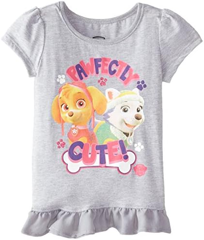 Freeze Kids Girls Paw Patrol Paw-fectly Cute Toddler Girls T-Shirt 2T