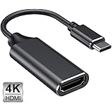 USB C to HDMI Adapter, Type c to HDMI 4K Adapter (Thunderbolt 3 Compatible) with Video Audio Output for MacBook Pro 2018/2017
