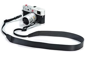 CANPIS Tracolla per fotocamera in pelle, regolabile, morbida, vintage, per fotocamera SLR DSLR