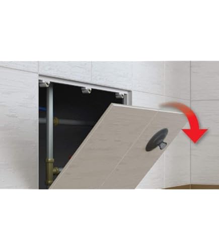 ECD Germany Inspectieluik 200 x 200 mm - 12,5 mm gipskartonplaat
