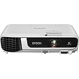 Epson EB-W51 videoproiettore 3LCD WXGA, HD ready 1280 x 800, 16:10, contrasto 16.000:1, 4000 lumen, altoparlante, telecomando