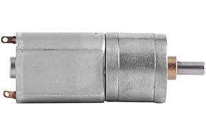 DEWIN DC 12V Moteur, Moteur à Engrenages Réducteur à Couple élevé à Courant Continu électrique Outil d'accessoires 20mm 30 RPM
