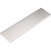 Plaque Aluminium Argenté Plaque Aluminium 6061 Sourcing Map