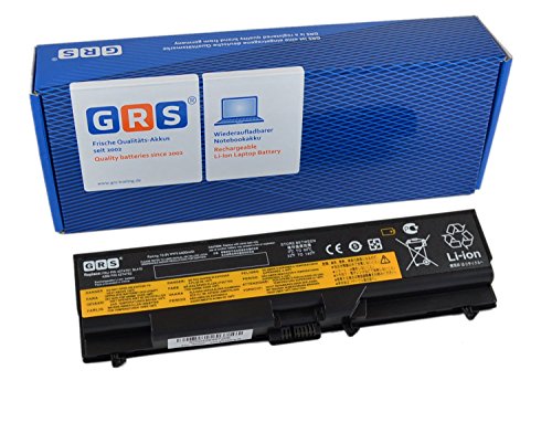 GRS Notebook Akku fÇ¬r IBM Lenovo ThinkPad SL510, L420, W510, L512, T410, E525, T410i, T510, L412, L510, L410, T510i, ersetzt: 57Y4545, 57Y4186, 42T4912, 51J0500, 42T4708, 42T4911, 51J0499, 42T4753, 57Y4185, 42T4755, 42T4756, 42T4848, 42T4751, 42T4803, 42T4235, 42T4795, 42T4793, 42T4791, 42T4756, 42T4798, 42T4797, 42T4852, 42T4851, 42T4763, 42T4737, 42T4714, 42T4819, 42T4757, Laptop Batterie 4400mAh, 10.8V