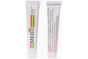 MEBO Burn Cream Skin Ointment Wound & Scar Care Fast First Aid Health Beauty Care (1 Tube = 75 Grams) ميبو كريم