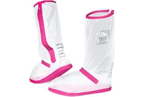 PERLETTI Cubre Zapatos Impermeable Lluvia Hombre Mujer - Cubrezapatos Protector de Zapatillas Impermeables Transparente - Cubre Calzado Cubrebotas Nieve PVC Anti Barro Reutilizables