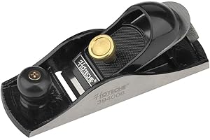 Hoteche Einhandhobel -175mm Körperlänge, 41mm Klingenbreite (Boden- und Seitenpräzisionsbearbeitung, Präzisionsguss, justierbare Klinge, glatte Oberfläche)