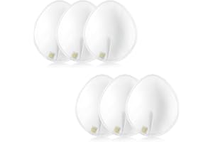 FIRST DAYS MATERNITY SUPPLIES First Days Maternity - Reusable Breast Pads - Extra Large Size Pads, Pack of 6 Washable Pads for Breastfeeding. Organic Cotton (One Pack)