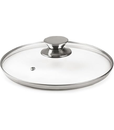 Accessoire Cuisine Couvercle Poêle En Verre WMF 28 Cm - Résistant à La Chaleur Et Lave-vaisselle Ustensile Cuisine