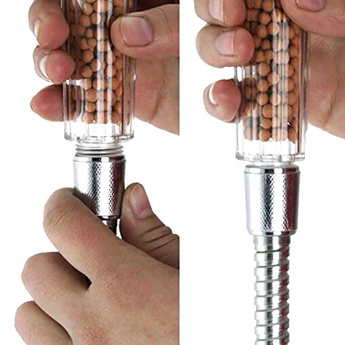 LED Duschkopf Shower Head Pommeau De Douche Handbrause 7 Farben Spa für Prime Tag - 4
