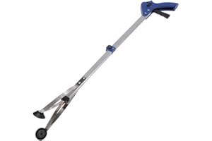 ULTNICE Faltbar Greifhilfe Greifzange Müll Greifer mit saugnapf