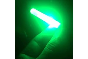 MZY1188 LED Light Clip,1 pc Night Fishing Rod Tip Clip Glow Stick Electronic Light Bite Lure Indicator Alarm Light Waterproof Glow Lamp