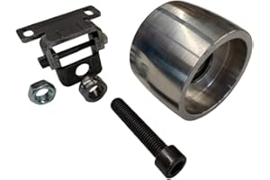 LASANA SMART MACHINES Roue de suivi pour meuleuse à courroie usinée CNC pour meuleuse à couteaux, 75 mm de diamètre – 55 mm de large (roue de suivi)