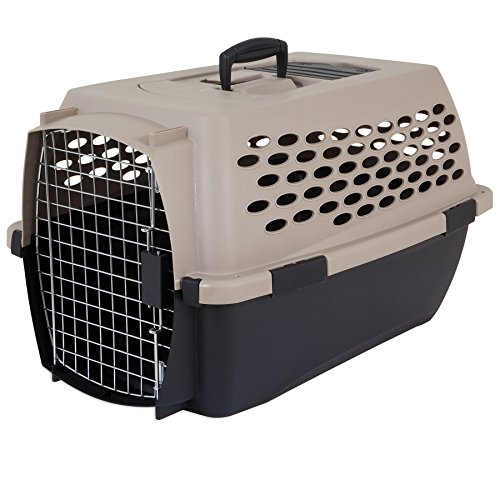Petmate Vari Kennel Taupe / negro, 24 pulgadas