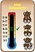 10 9C - 27C Thermometer strips for Baby/Nursery/Room Thermometer cards and business promotions and Energy Saving projects