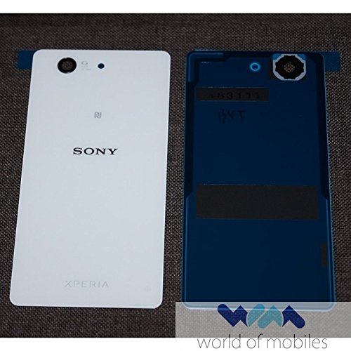 Original Sony tapa trasera blanco blanco para Sony Xperia Z3 Compact tapa de bater a bater a cubierta parte trasera back-cover - 1285-1192 Original Sony tapa trasera blanco blanco para Sony Xperia Z3 Compact tapa de bater a bater a cubierta parte trasera back-cover - 1285-1192