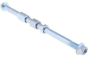 D DOLITY Anteriore Posteriore Asse con Distanziale in Lega di Alluminio 12mm 245mm Attrezzo