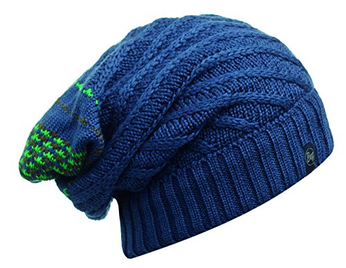 Buff - Gorro de microfibra de punto, unisex, multicolor (zile blue), talla única