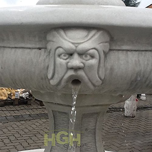 Springbrunnen Etagen Dekoration Zierde Park Garten Beton Stein - 6