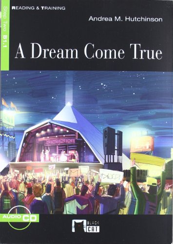 A dream come true+cd (b11) (black cat reading and training)
