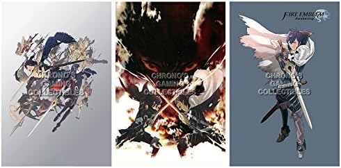CGC Huge Poster GLOSSY FINISH - Fire Emblem Set - Nintendo Advance GBA DS 3DS Gamecube - FEMSET1 (24" x 36" (61cm x 91.5cm))