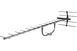 Outdoor TV Aerial Labgear 20 Element Yagi 4G & 5G Filtered Compact Outdoor - Loft Digital HD TV Antenna Group K