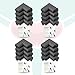 Edge Armor Corner Protectors - 16 Piece Value Pack Black