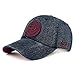 Produktbild Magosca Sommer Outdoor Sports Sonnenhut Baseballmütze Hohe Qualität Snapback Kappe Demin Einstellbare Baumwolle Hut Urlaub Jean Stickerei Hut For Männer Frauen Junge Mädchen Kappe Gorras Knochen