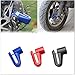 Produktbild Booming-Fahrradschlösser, Sicherheit Anti Theft Heavy Duty Motorrad Fahrrad Moped Scooter Scheibenbremse Rotorschloss (Schwarz)