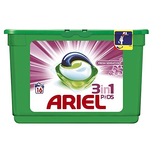 Preisvergleich Produktbild Ariel Waschmittel 3in1 Pods - Frische Sensations - 16 Stück