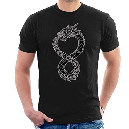 Cloud City 7Ouroboros Takeshi Kovacs Tattoo Altered Carbon Men's T-Shirt