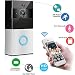 Produktbild WLAN IP Video intercomsysteem, leshp Full HD 720P Video doorbel deurbel met bewegingsdetectie + video-intercom + mobiele telefoon App, Funk Video intercomsysteem Draadloos voor woonhuis
