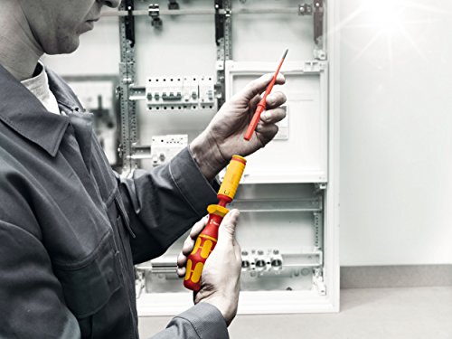 Wera Kraftform Kompakt VDE Torque, VDE-isolierter Bit-Handhalter mit Wechselklingen-Sortiment, 1,2 – 3,0 Nm, 15-teilig, 05059291001 - 13