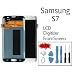 Produktbild Original SAMSUNG Display für Samsung Galaxy S7 EDGE Frontglas Glas Displayglas LCD Reparatur Display Digitizer Replacement Teiliges Werkzeugset von TOOLS (Silber)