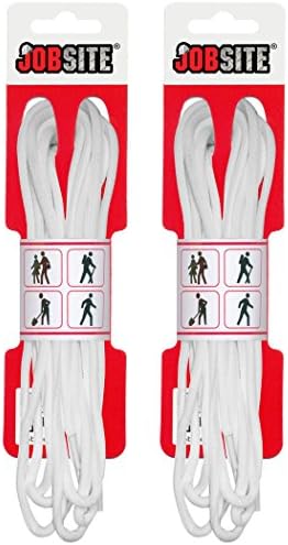 Athletic Soft Flex Oval Round Shoe Laces - Shoe Strings For Basketball, Tennis, Track and Running