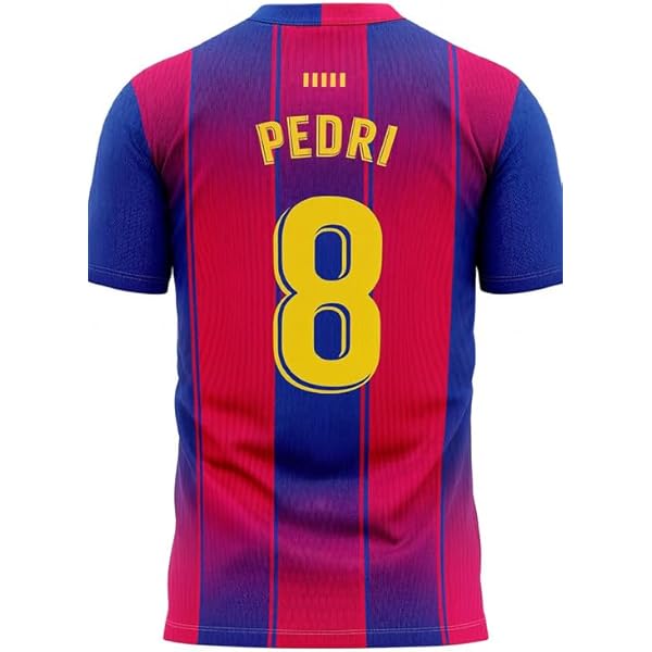 FCバルセロナ PEDRI 8番 シャツ Barcelona Jersey 2025 Pedri 8 Away Tshirt for (Mens