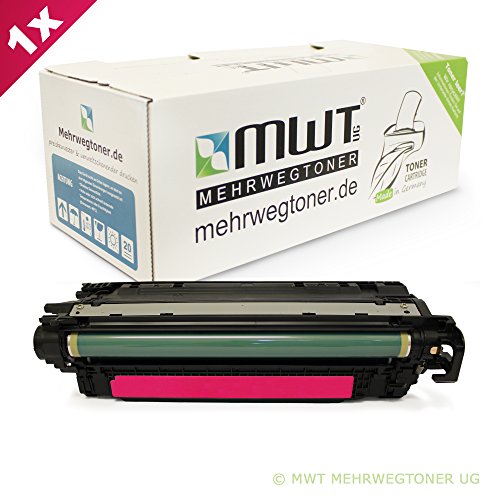 4x MWT Remanufactured Toner für HP Color LaserJet Enterprise M 552 553 x dn n ersetzt CF360A-63A - 4