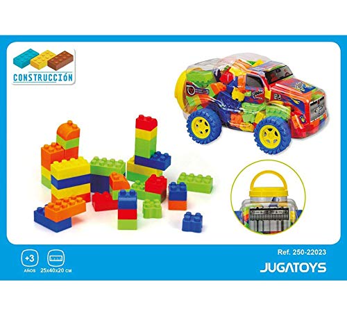 Jugatoys Coche 4X4 con Piezas Construccion 40X25 cm