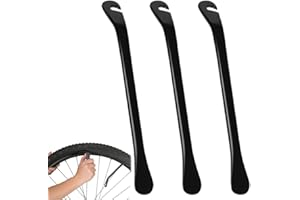 JchEnye Set di 3 sollevatori di Pneumatici da Bicicletta in Acciaio al Carbonio, Strumento di Cambio gomme in Acciaio al Carbonio di Alta qualità