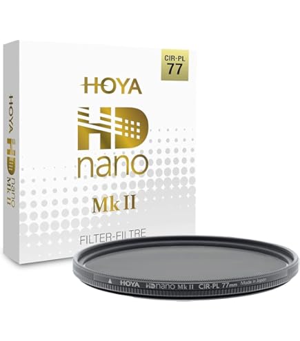 Filtro Polarizzatore Hoya UX CIR-PL – 77mm – Per Foto Con Maggiore Contrasto E Minori Riflessi