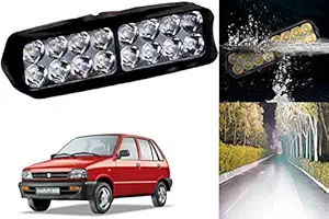 SHOP4U Waterproof 16 LED Fog Light Head Lamp for Maruti 800 (Set of 1)