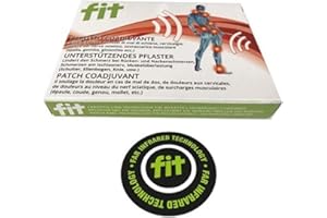 FIT Therapy Patch | Dispositivo medico. Cerotto universale | Allevia il dolore in caso di dolori muscolari e articolari | 10 cerotti