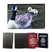 Produktbild Grand Phone Cases Muster PU Passdecke Inhaber // M00141021 Canada Goose Goose Chicks Tiere // Universal Passport Leather Cover
