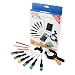 Produktbild 13 in 1 Handy Schraubendreher Zange Pry Zerlegen Werkzeug, LUXACURY Wartung Handwerkzeuge Set Screen Opener Eröffnung Pry Werkzeuge Reparatur-Kit für iPhone Samsung PC Smartphone Tablet Elektronische Geräte