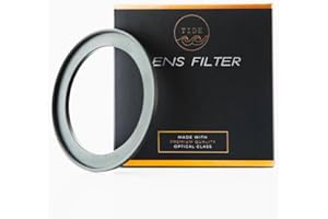 Tide Optics 67mm to 77mm Step-Up Lens Adapter Metal Ring For Camera Lens Filters - Compatible with All 67mm Camera Lens & 77mm UV CPL ND Diffusion Effect Filters.