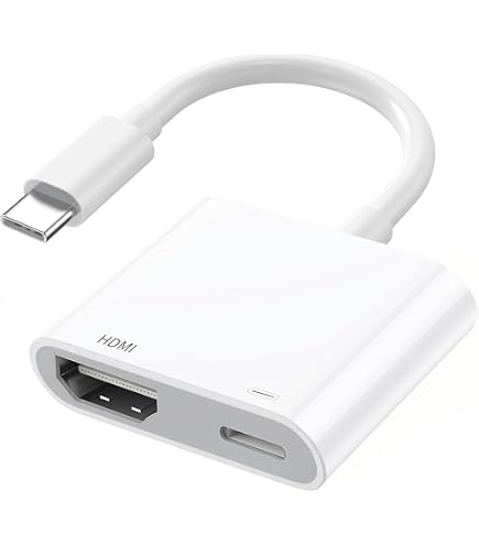 iPhone 8 本体＋Apple純正Lightning AV Adapter Apple MFi Certified] Apple Lightning to HDMI Adapter for iPhone to