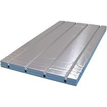 Grooved Water Insulation Board Aluminium 1200 x 600 x 25mm 15cm Gap Qty-1 Underfloor  Heating Foil Insulation : Amazon.co.uk: DIY u0026 Tools